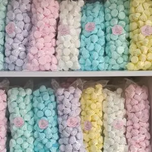 Pacote com Mini Suspiros Cento